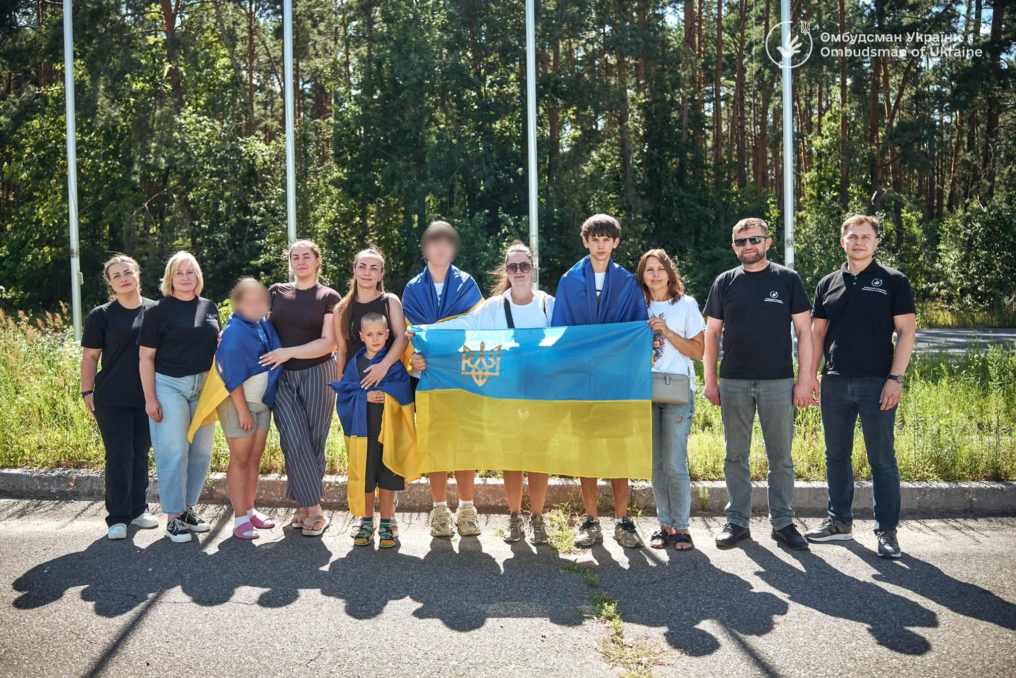 Україні вдалося повернути ще чотирьох дітей з окупованих територій