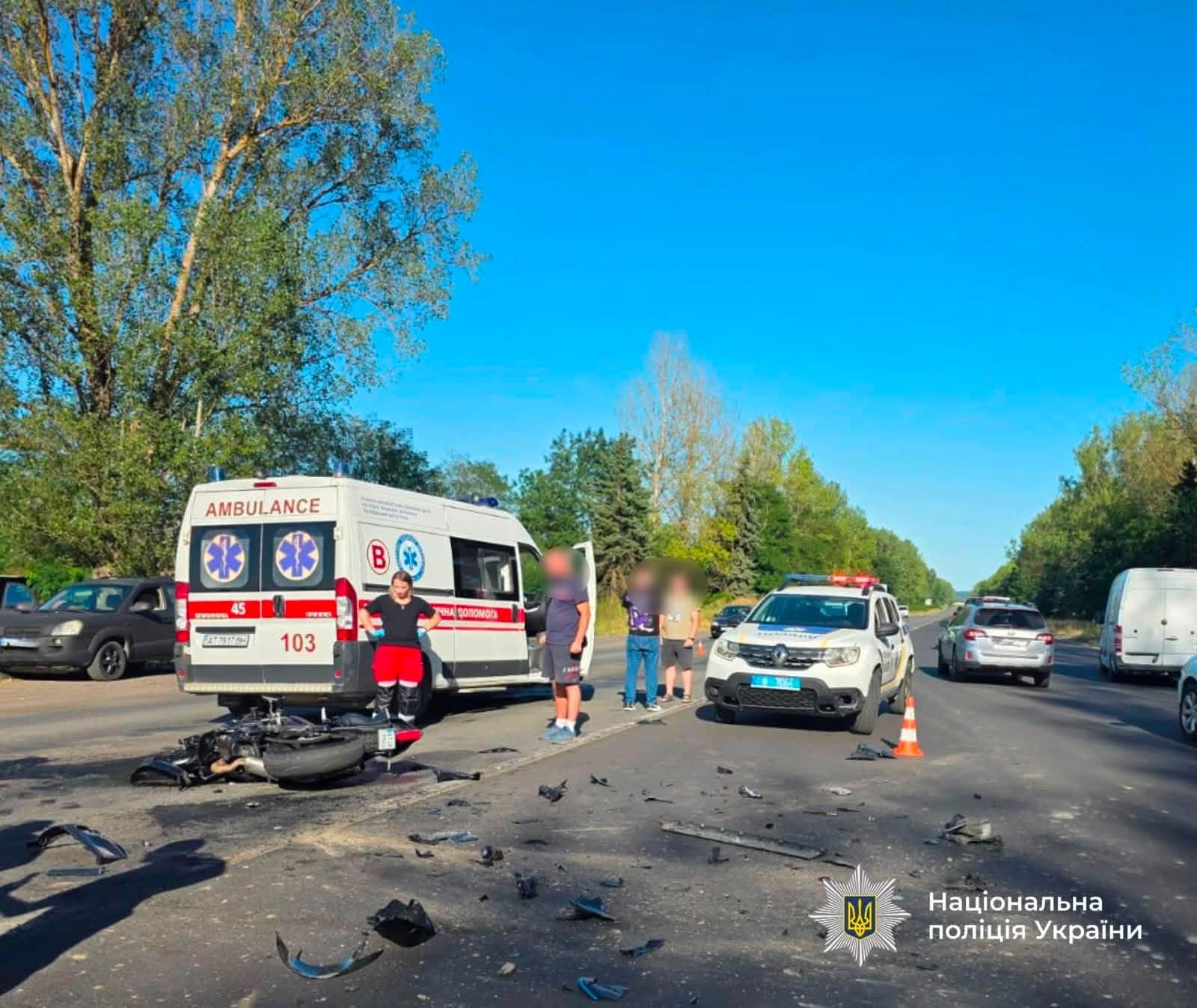 Смертельна ДТП у Франківську: загинув мотоцикліст
