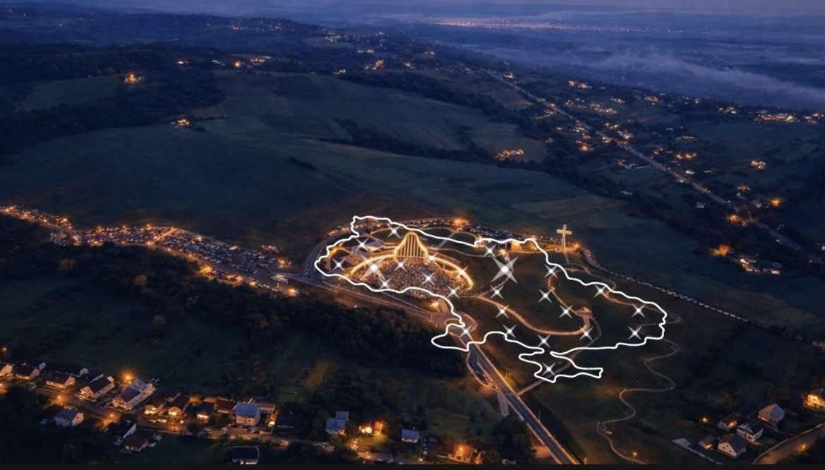 У Старуні відкрили різдвяну інсценізацію "Україна крокує до Месії"