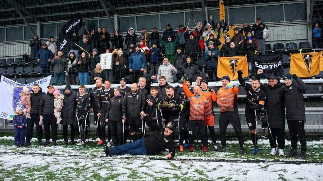 Франківський клуб "Бартка" став чемпіоном Першої ліги з ампфутболу