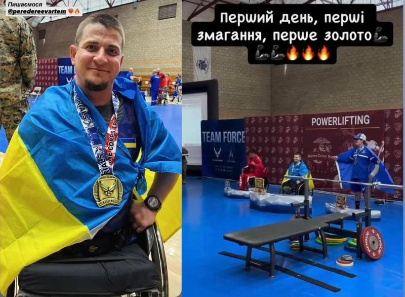 Прикарпатський ветеран здобув «золото» на міжнародних змаганнях у США