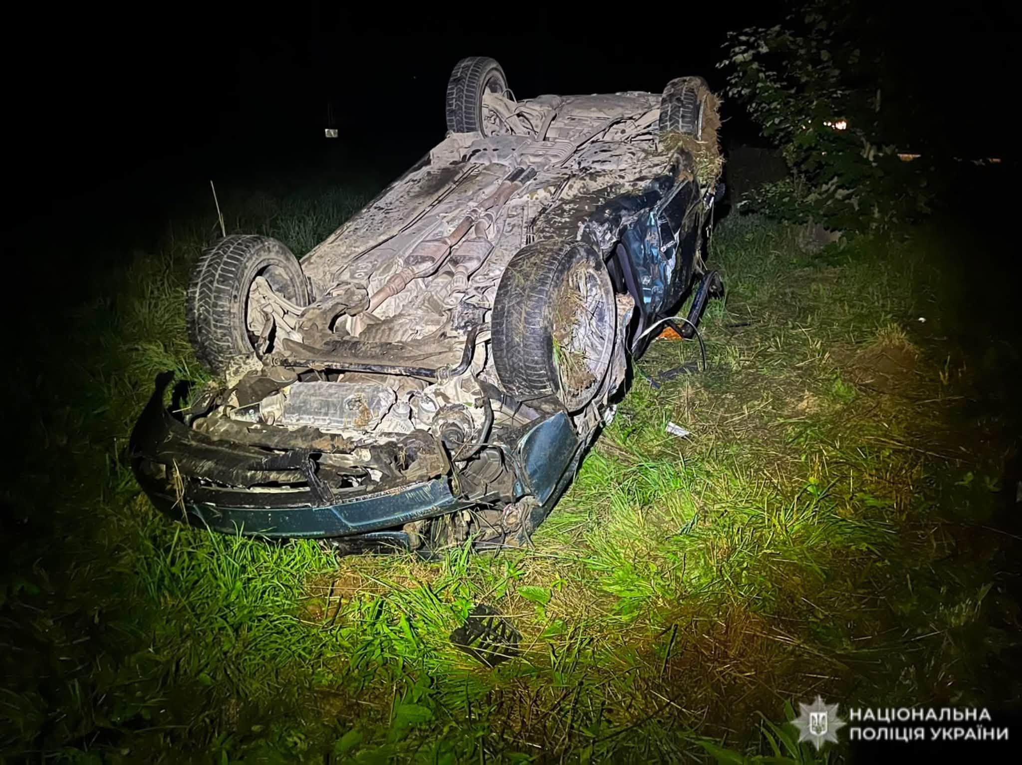 Нетверезий водій на Верховинщині врізався в електроопору. Пасажир помер у лікарні