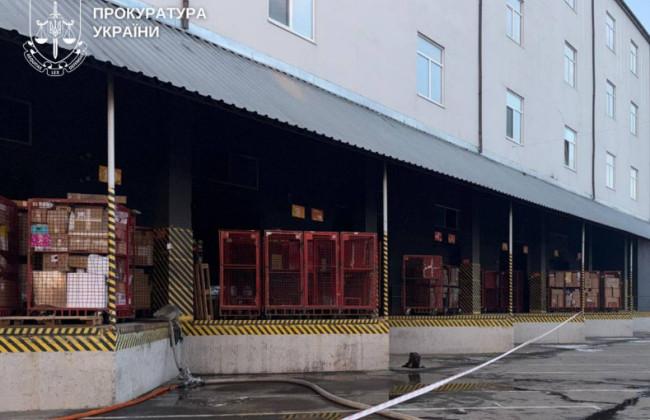 У поштовому терміналі Києва стався вибух